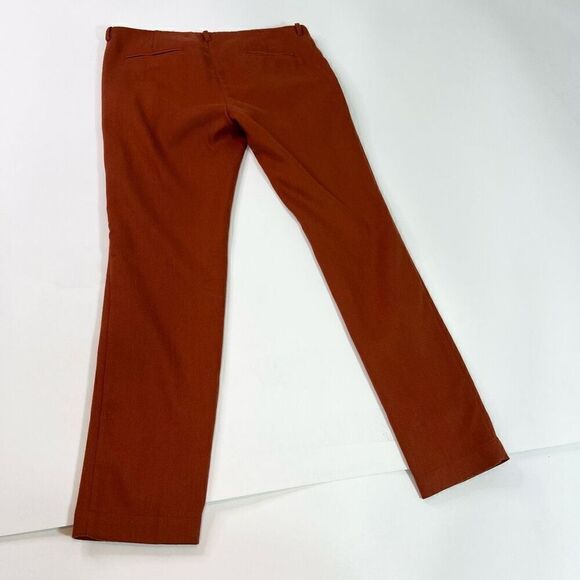 Scotch & Soda Maison Scotch Women's 8 Wool Blend Pants in Burnt Sienna New - Picture 10 of 11